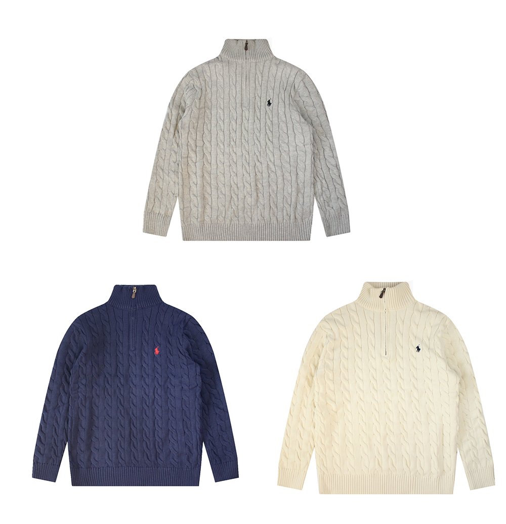RL-090 랄프로렌 집업 반폴라 긴팔 니트 RL-091/RL-092