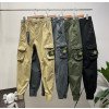 stone-093 스톤아일랜드 스톤아일랜드 와펜포켓 조거팬츠 남 슬림 캐주얼 카고팬츠 stone-094