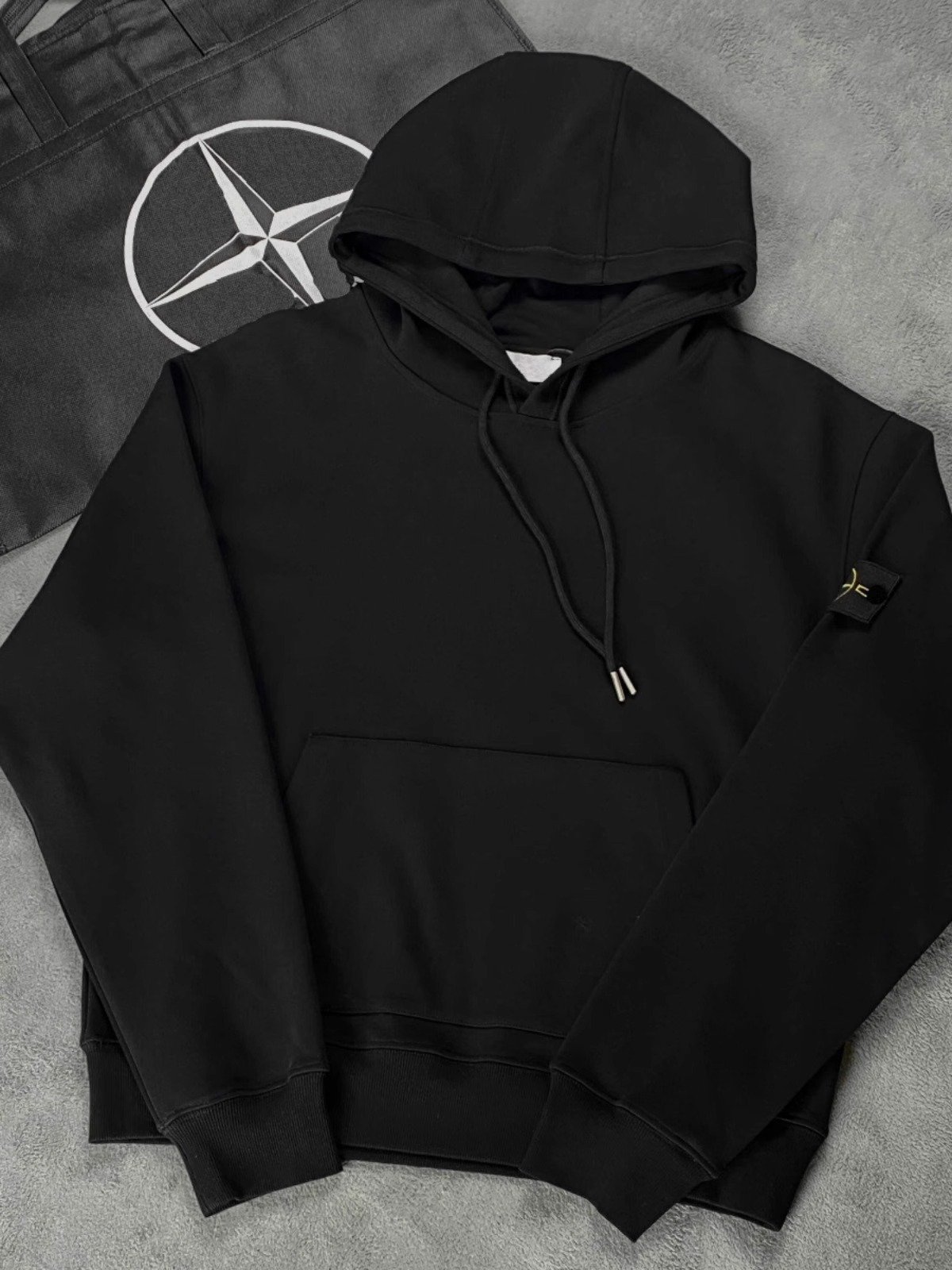 stone-117 스톤 아일랜드 클래식 완장 무지 후드 톱stone-118/stone-119