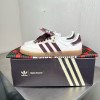 Adidas-017 아디다스 삼바 로우탑 남녀캐주얼화 보드화 화이트퍼브라운레드