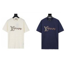 LV-302 핸드메이드 비즈 자수 반팔 티 LV-303