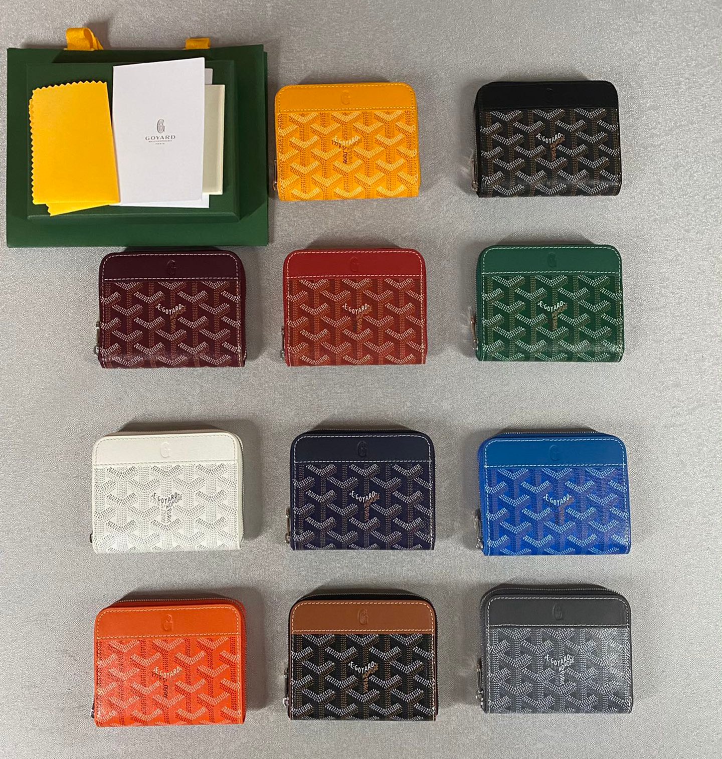 고야드 지퍼 지갑 남녀공용 Goyard7032