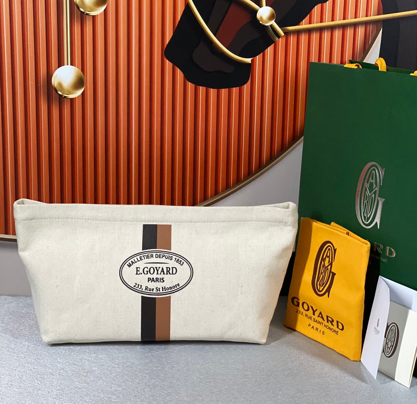 고야드 지퍼 파우치 Goyard7044