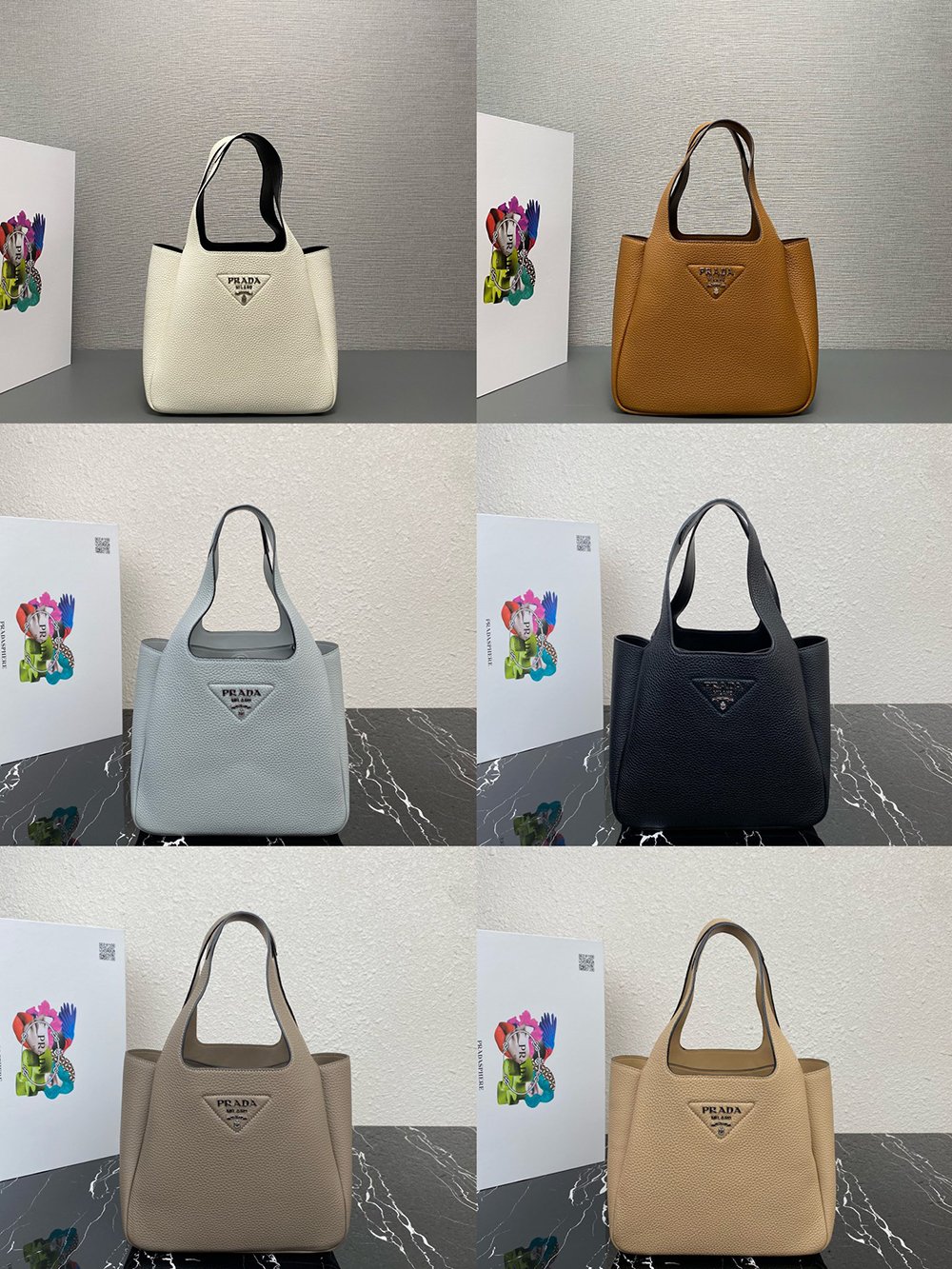 프라다 장바구니 버킷 숄더백 PRADA90118