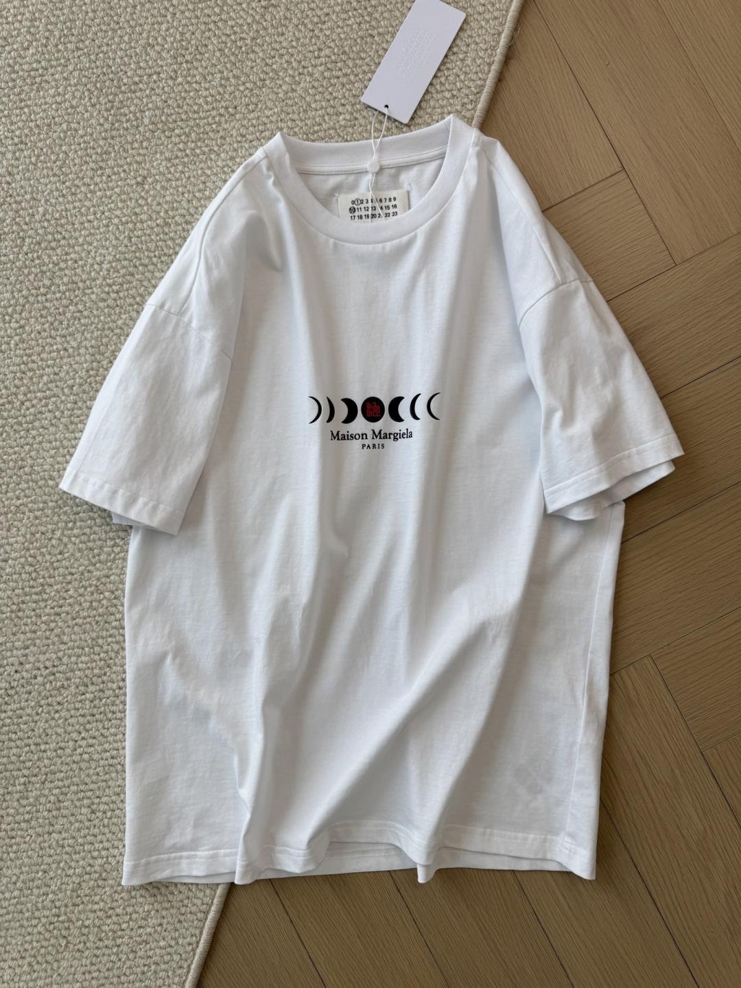 메종 마르지엘라 라운드 반팔  티셔츠 Maison3607