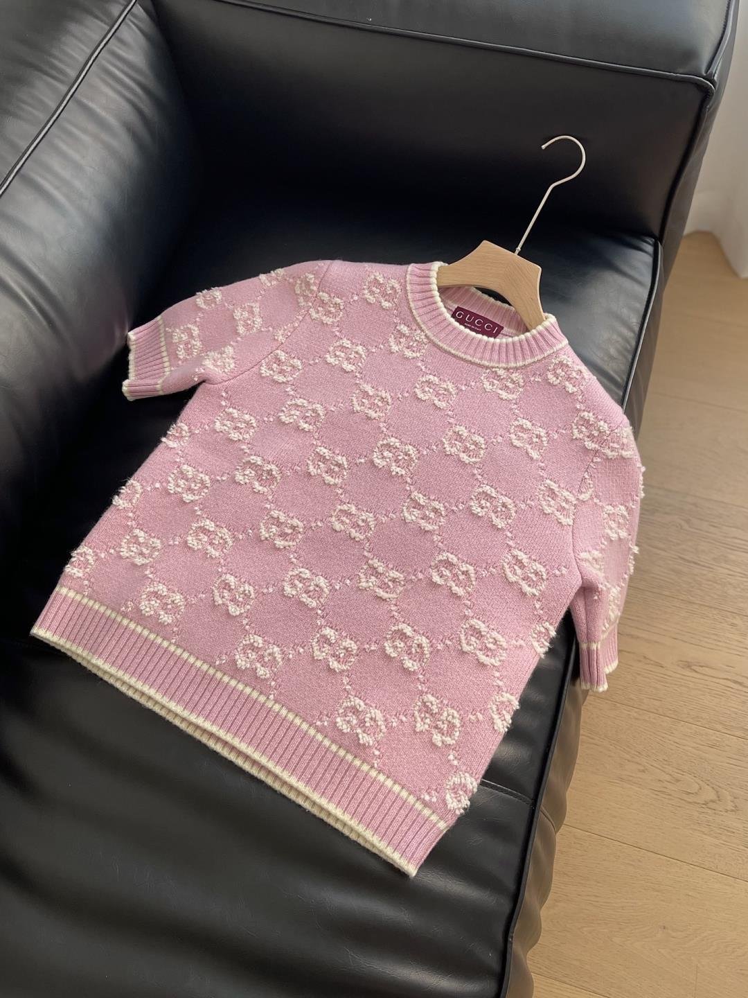 구찌 니트 반팔 톱 GUCCI3617