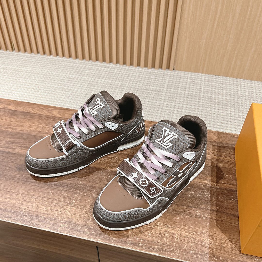 루이비통 스니커즈 플랫--브라운 LV83042