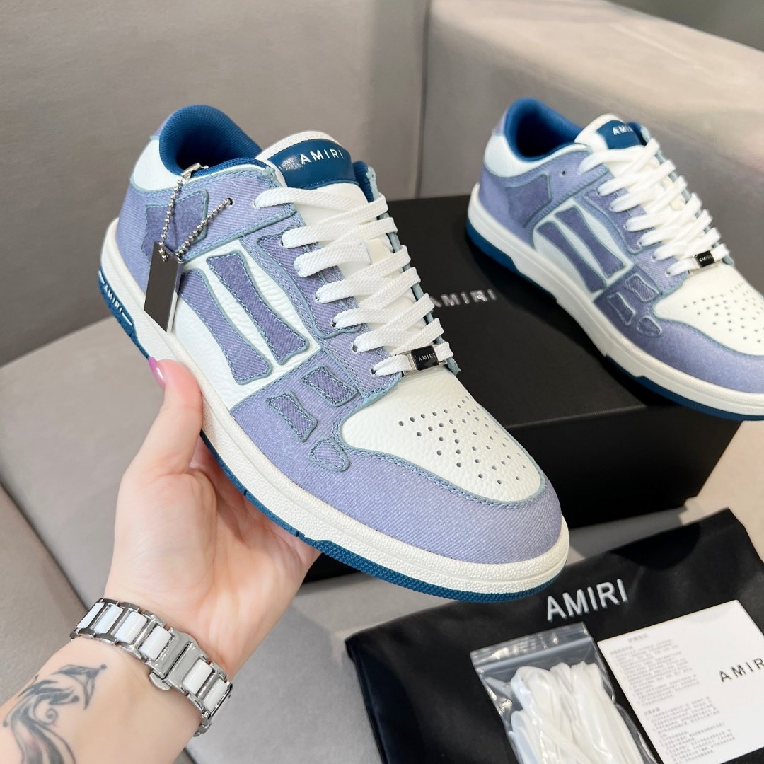 아미리 남녀캐주얼화 보드화- 옅은 블루 Amiri9005