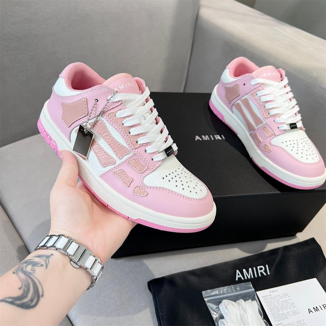 아미리 남녀캐주얼화 보드화- 옅은 핑크색 Amiri9006