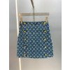 LV-731 루이비통 데님 스커트 반스커트
