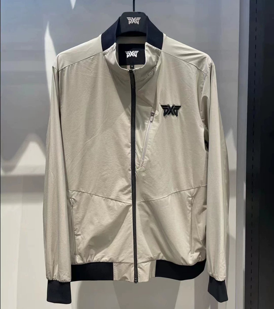 golf-76 익스트림 속건 차이나 코트 가슴 옆 지퍼 포켓 하단 투 지퍼 포켓