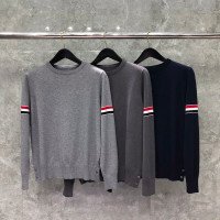 TB-159 톰브라운 와이드 라운드 니트 기모 가디건