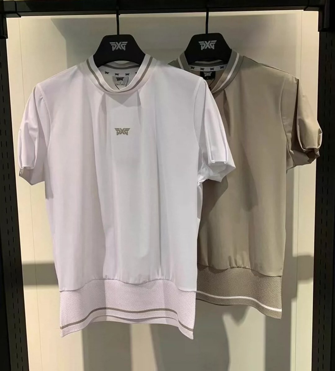 golf-78 익스트림 벌룬 라운드 반팔 밑단 스판