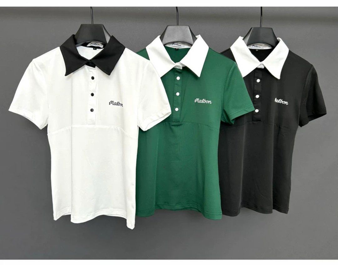 golf-88 말본 칼라 폴로 4개 스냅백으로 살짝 슬림한 반팔