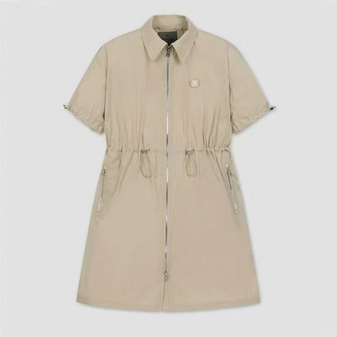 golf-110 지포어 터틀 지퍼형 스트링 조거 원피스 앞판 2지퍼 포켓 뒤판 2포켓