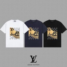 LV-859 루이비통 그래피티 라운드 반팔 티