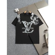 LV-865 루이비통 그래피티 라운드 반팔 티